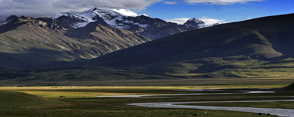 Landscape Near Dzogchen Monastery